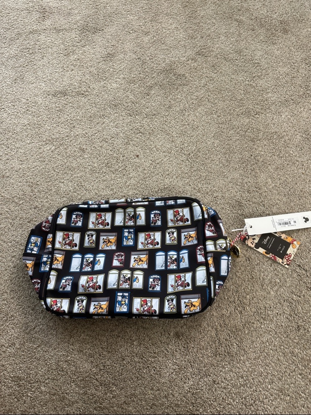 Stoney Clover Disney Black and Red Minnie & Mickey Large pouch